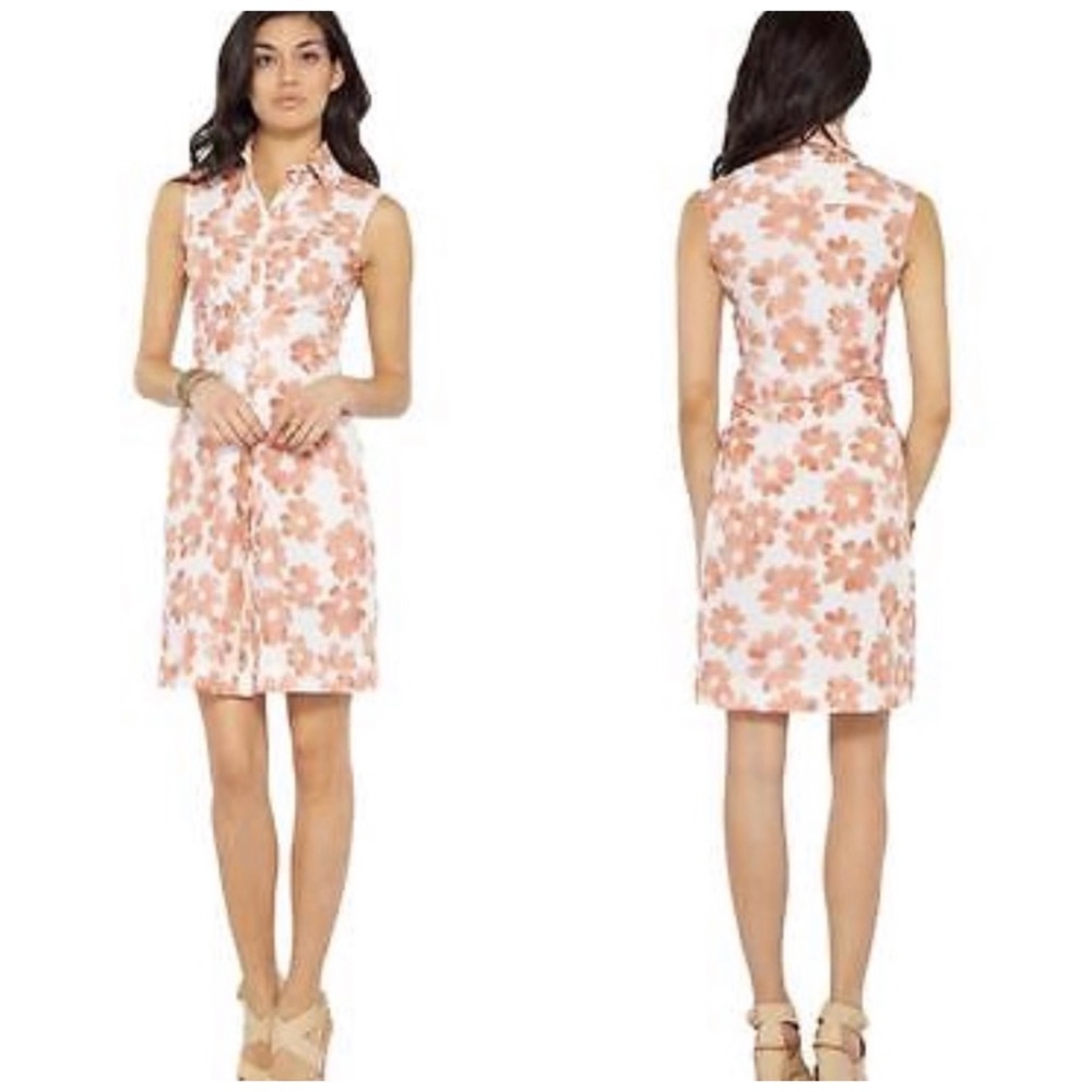 Love Moschino Floral Button & Clasp Collar Shirt Dress - Picture 3 of 11